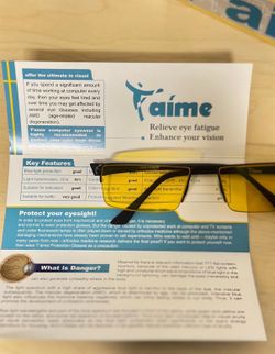 Anti-blue light glasses