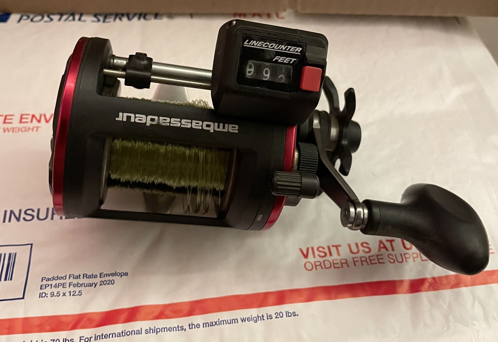 Abu Garcia Ambassadeur Alphamar 20LC Trolling Reel