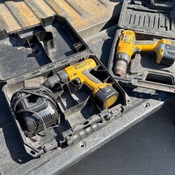 Old Dewalt Drills