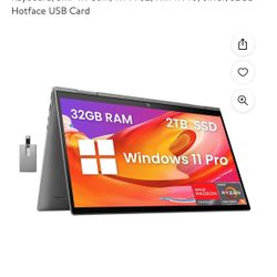 New HP Envy 360 Laptop Touch Screen 