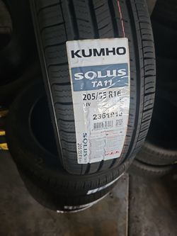 New set of tires 205 55 16