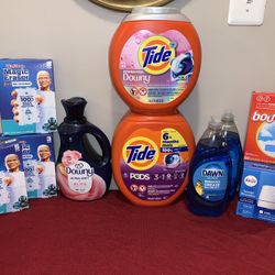 Household Bundle: Tide/ Downy/ Bounce/ Febreze/ Dawn/ Magic Eraser