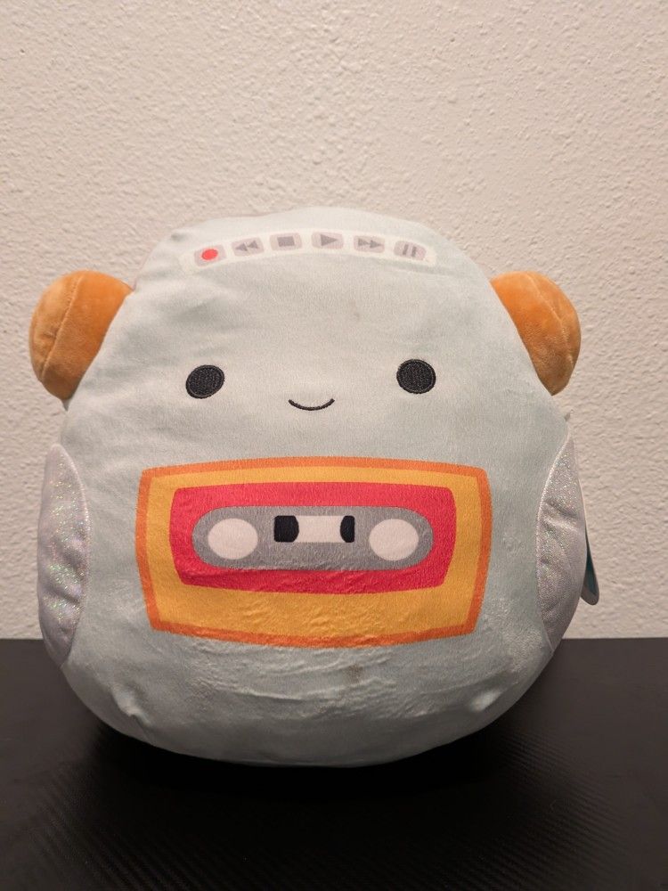 Squishmallows Casja the Cassette Player 2022 Gamer Squad 8" Plush Doll Toy