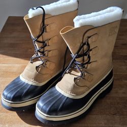Like New Men's Sorel Caribou Boots Size 10.5 (Fit Like 11)