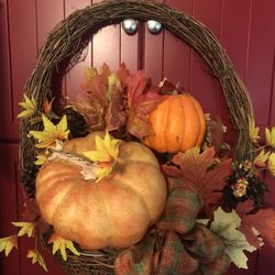 Pumpkin Wreath