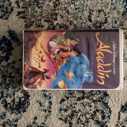 Aladdin VHS Black Diamond Edition