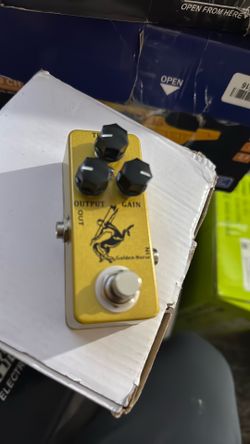 MOSKY Golden Horse Overdrive Effect Pedal Boost Guitar Effect Pedal with True Bypass for Electric Guitar