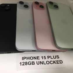 iPhone 15 Plus Unlocked 128gb