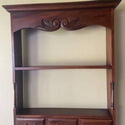 Solid Wood Wall Shelf 