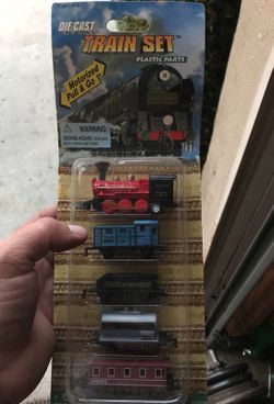Die cast train set