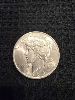 1923-P Silver Peace Dollar
