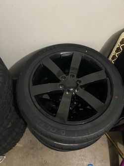 22s on 285 tires 6 lugs chevy or gmc