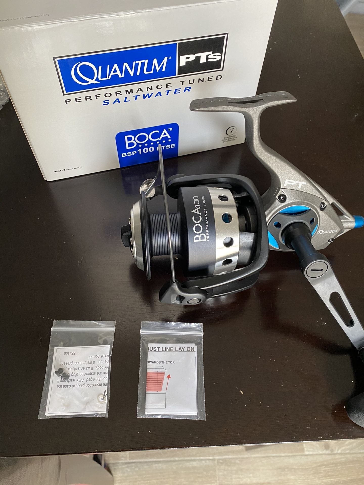 Quantum Boca 100 PTSE Fishing reel