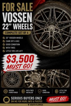 Vossen Wheels and Tires