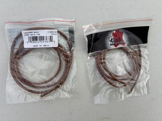 Craft Supply Lot – Tandy Leather Bolo Cords (NEW) – 36” Braided Leather