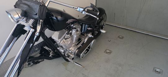 2007 extreme cycle stiletto special construction, chopper