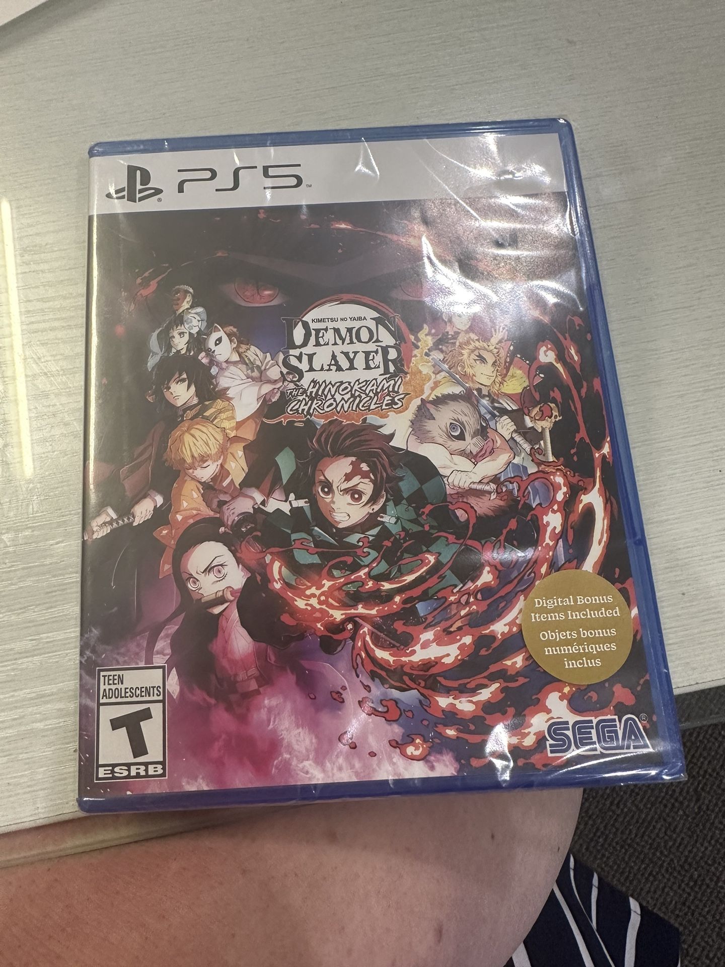 PS 5 Unopened demon Slayer Game
