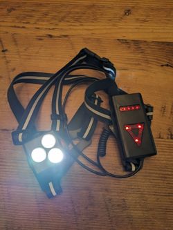 USB Rechargeable LED Chest Running Light / Safety Light