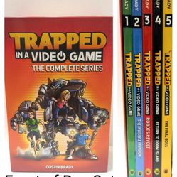 📖 Trapped in a Video Game 📖 The Complete Series - 5 Book Box Set - Paperback