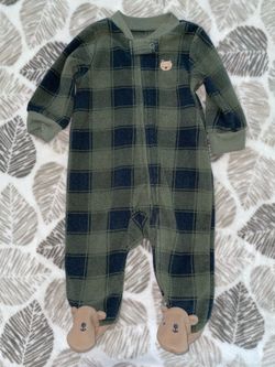 Carter’s 3 months baby boy teddy bear pj