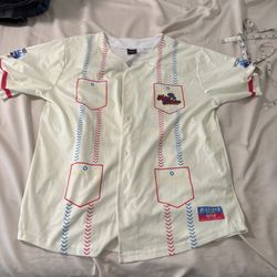 San Antonio Misssions / Flying Chancalas Baseball Jersey . XL . $20