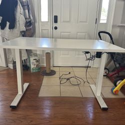 Sit To Stand Desk - White 30”x 48”