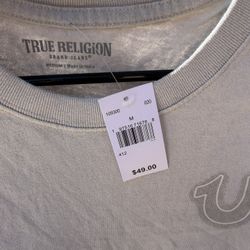 NWT True Religion Buddha Medium Tshirt Retails $50 - Delivery Available 