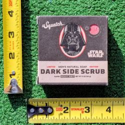 DR. Squatch Star Wars Edition Natural Dark Side Scrub Heavy Grit Soap Bar NIP