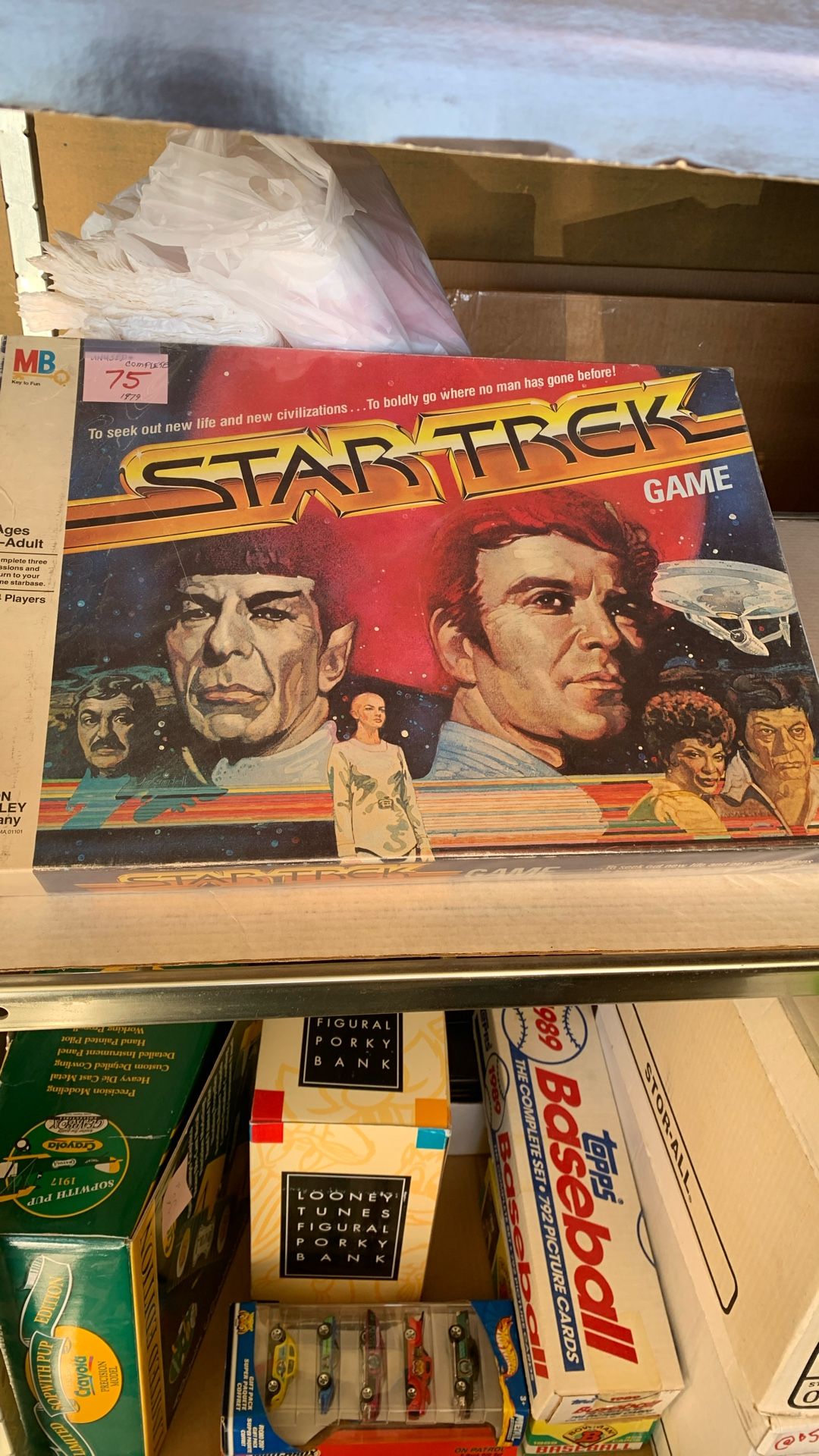 🎄$60!! Vintage STAR TREK  Board Game 1979