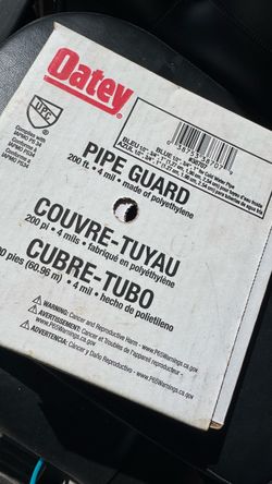 pipe guard blue