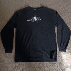 Black Nor-Cal Long Sleeve T-Shirt 