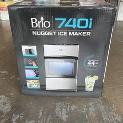 Like New - Brio 740i Countertop Nugget Ice Maker (Makes 44 Lbs/Day)