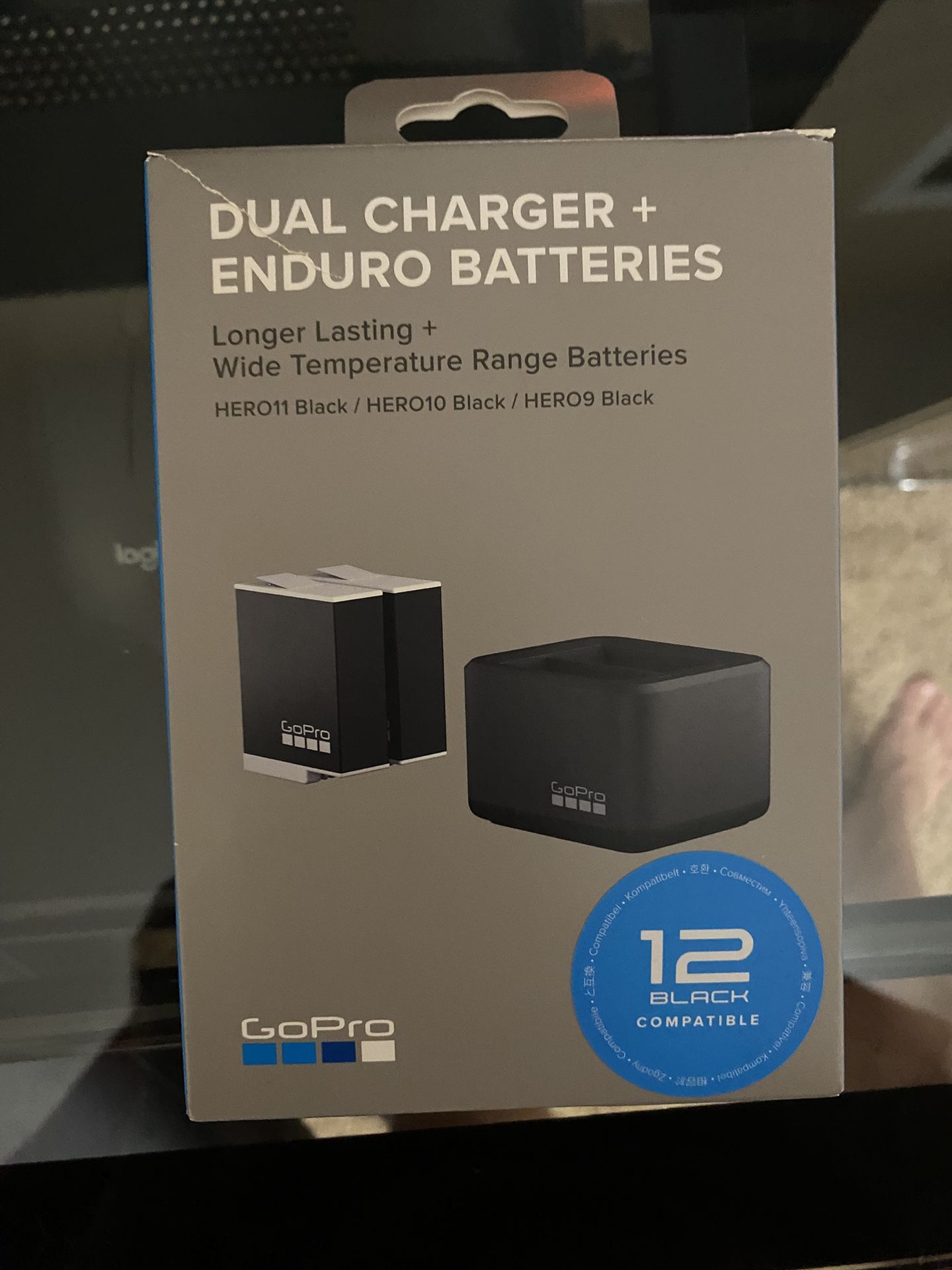 Enduro Battery For GoPro With Charger