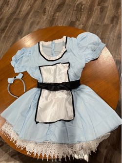 Alice in wonderland costume medium/large