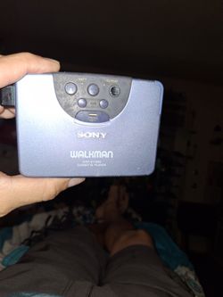 classic sony walkman tape player