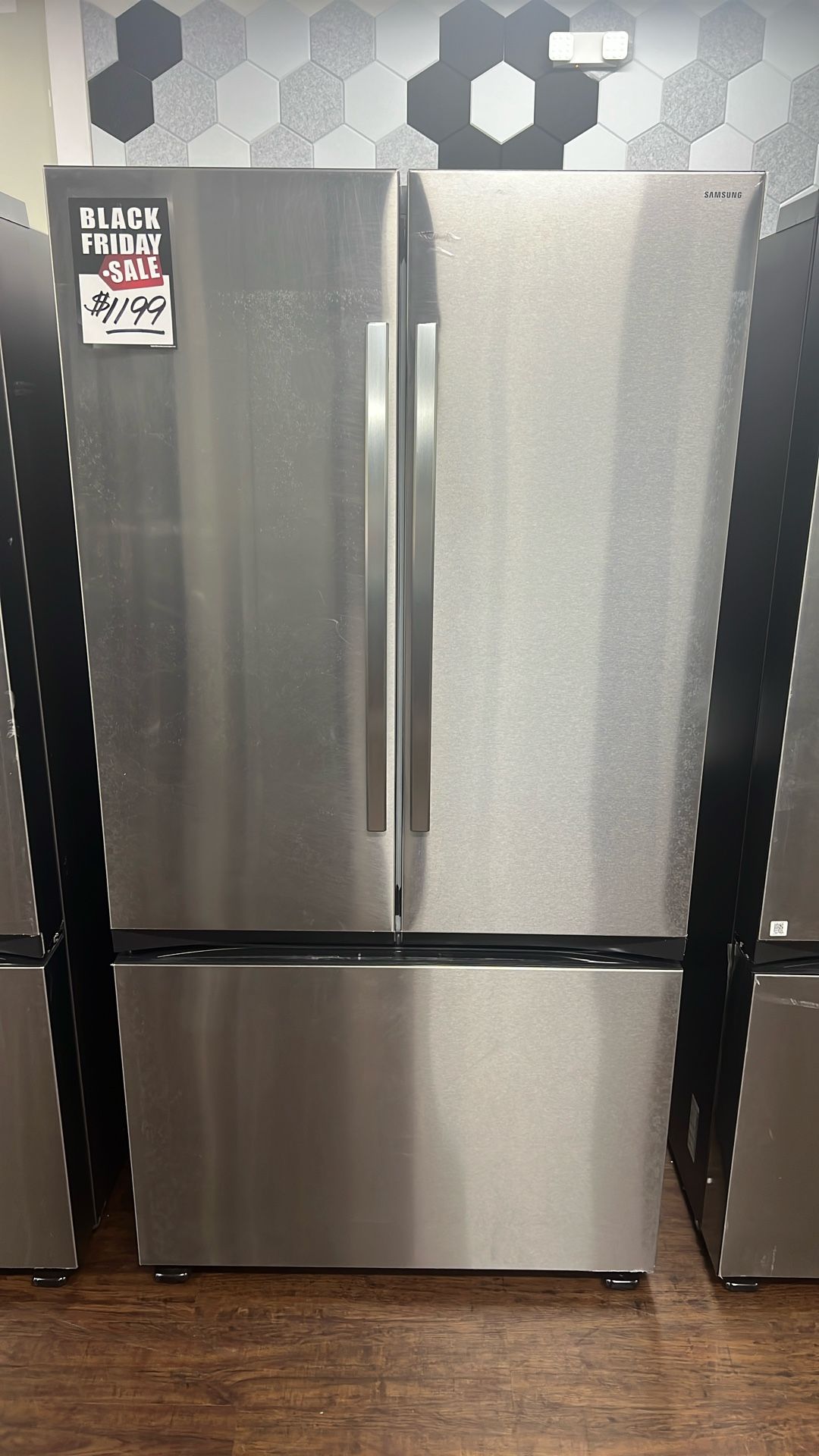 New Refrigerator Samsung French Door 27 cu ft - Counter Depth Model!
