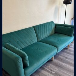 Need Gone Today Green Futon