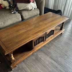 Brown Coffee table