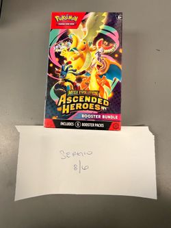 Pokemon Ascended Heroes Booster Bundle