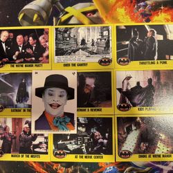 1989 Topps Batman Trading Cards