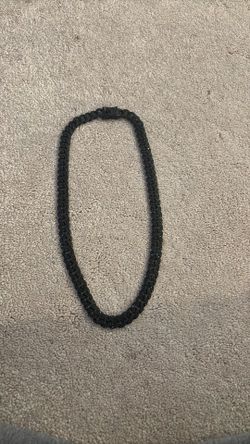 iced out cuben link chain