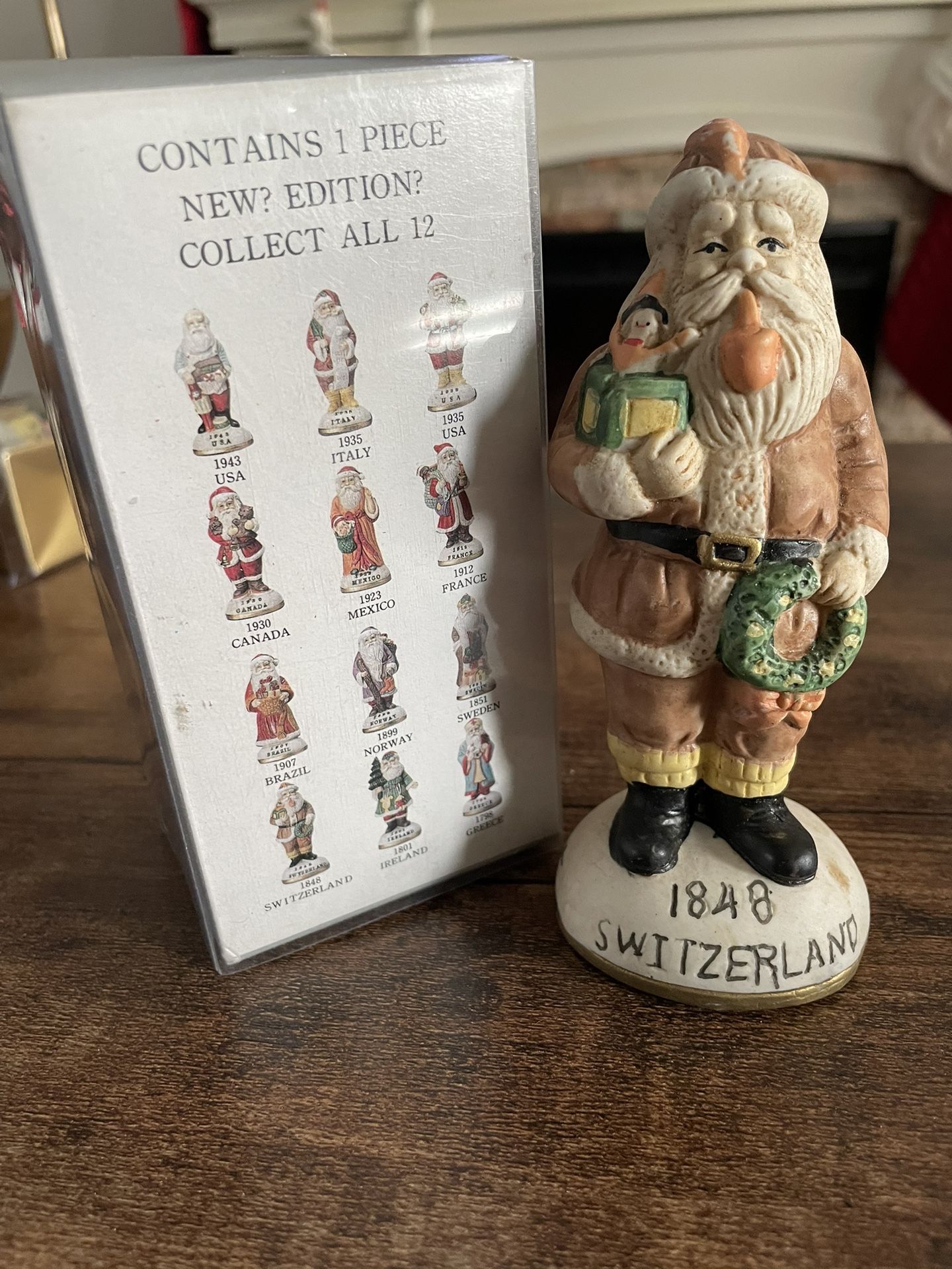 Vintage 1848 Santa