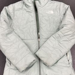 The northface reversible Girl Jacket Size Small