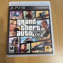 PlayStation 3 Grand Theft Auto V 