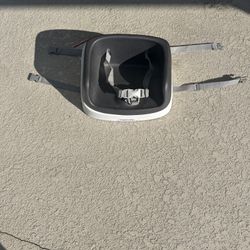 Ingenuity Toddler Booster Seat Gray/ White Two Layer