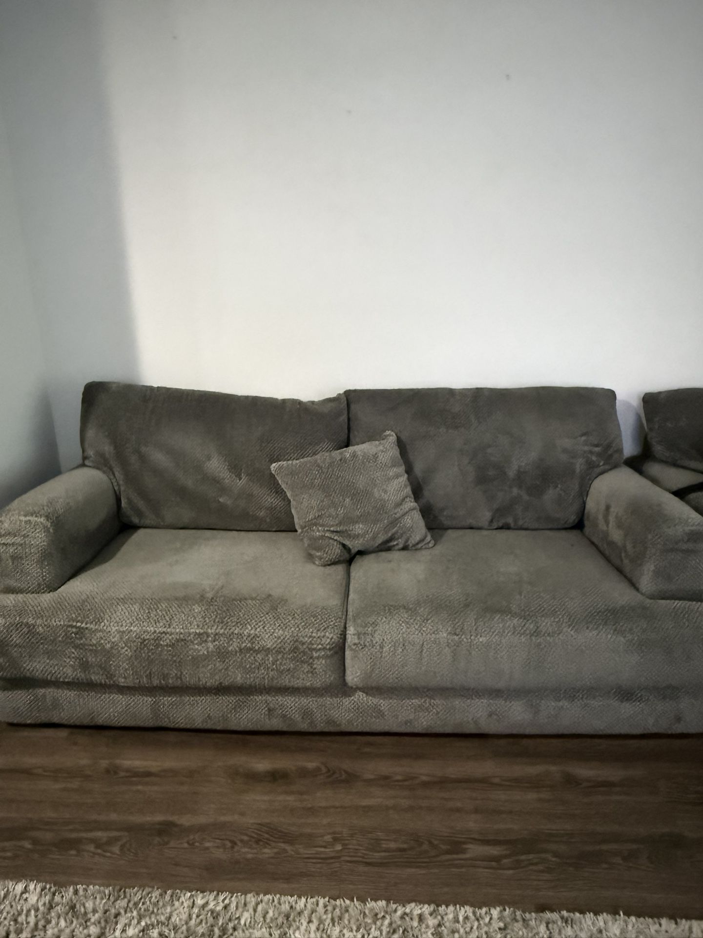 Couch and love seat