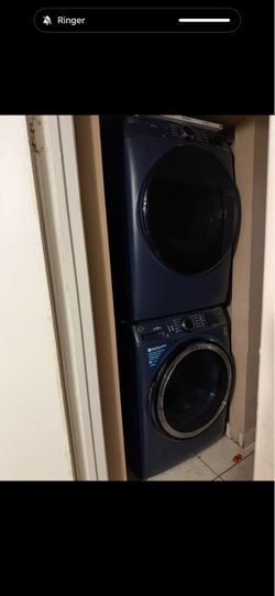 Stackable washed and dryer combo