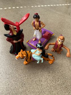 1992 Disney Aladdin Figure Set