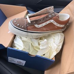 Vans Pearlized Cocoa Brown size 12