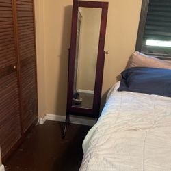 Jewelry Cabinet With Mirror 